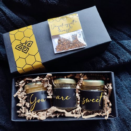 Exkluzív mézválogatás ajándékcsomag