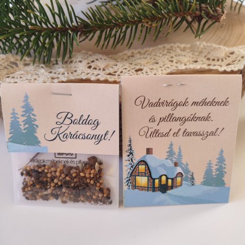 Virágmagos csomagocska Karácsonyra, 19