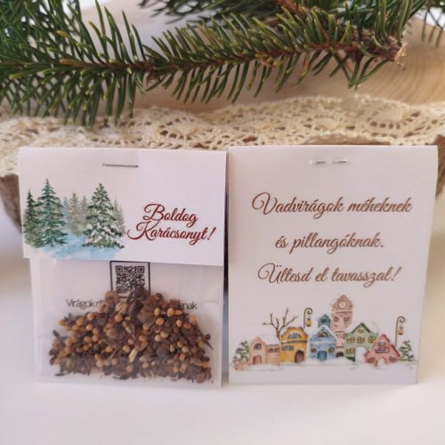 Virágmagos csomagocska Karácsonyra, 20