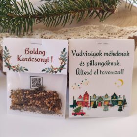 Virágmagos csomagocska Karácsonyra, 21