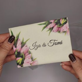  Virágmagok miniborítékban "Tulipános" mintával