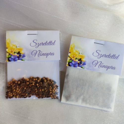 Virágmagos csomagocskák Nőnapra (2)