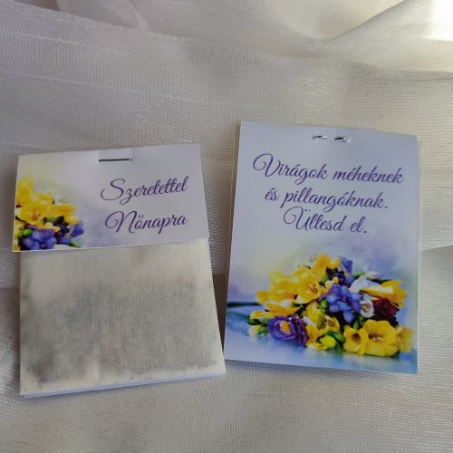 Virágmagos csomagocskák Nőnapra (2)