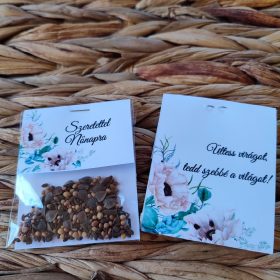 Virágmagos csomagocskák Nőnapra "8"