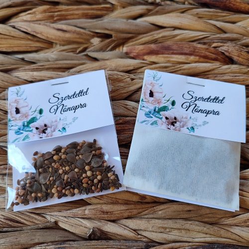 Virágmagos csomagocskák Nőnapra "8"