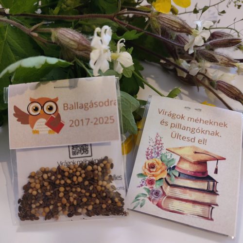 Virágmagos csomagocska ballagásra, 3