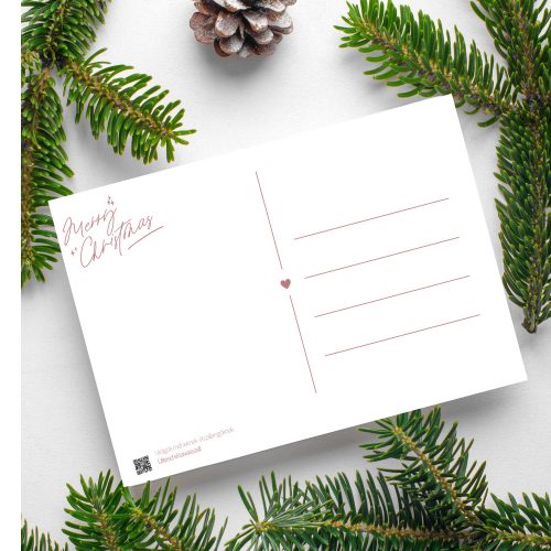 Karácsonyi képeslap virágmaggal, 1