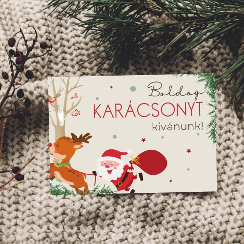 Karácsonyi képeslap virágmaggal, 3