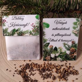 Virágmagos csomagocska Karácsonyra, "1"