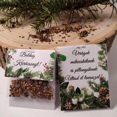 Virágmagos csomagocska Karácsonyra, "1"