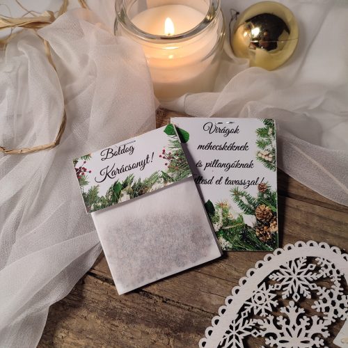 Virágmagos csomagocska Karácsonyra, "1"