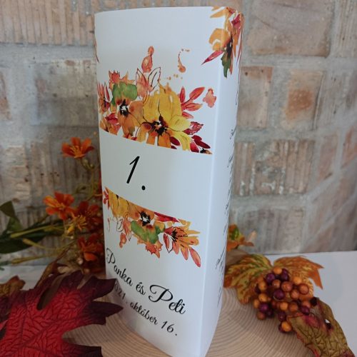 Menüháromszög, őszi avar