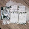 "Sage green" esküvői meghívó szett