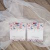 "Bloom" esküvői ültetőkártya / névtábla
