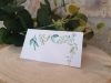 Ültetőkártya, "Zöld leveles" design