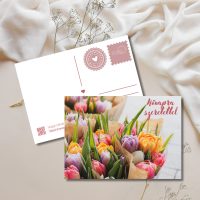 Virágmagos képeslapok